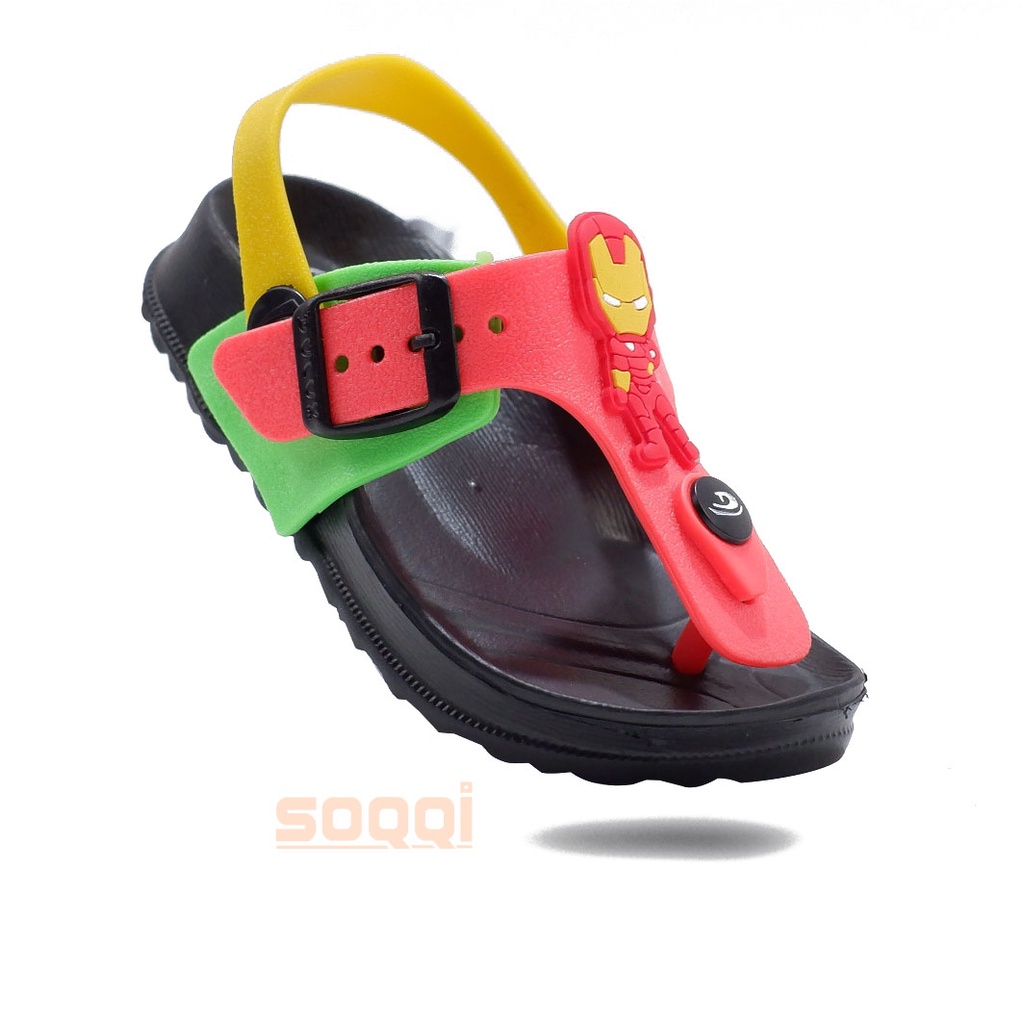 Sandal japit anak tali let belakang bayi cowok cewek original sendal jepit phylon anak-anak ringan ori dulux 213 EM mix 20-25