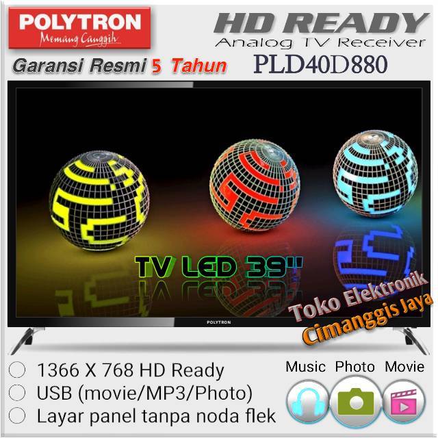 TV LED POLYTRON 39 INCH