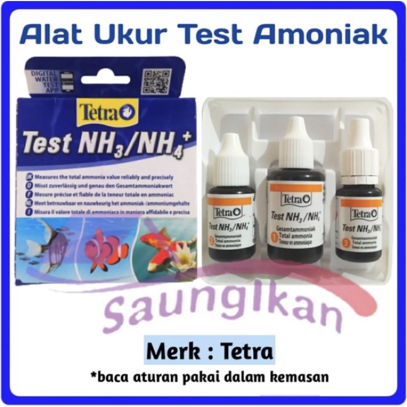 Jual TETRA TEST Amonia KIT NH3 NH4 Indonesia