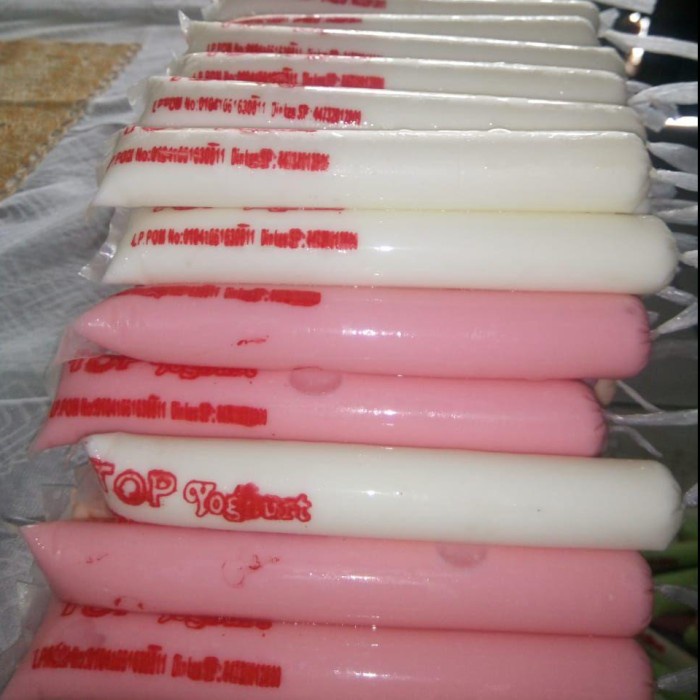 RESELLER HEMAT - Top Yoghurt Es Stik Yogurt Mambo Paket 25 Pack - Frozen Food Susu Bukan My Healthy