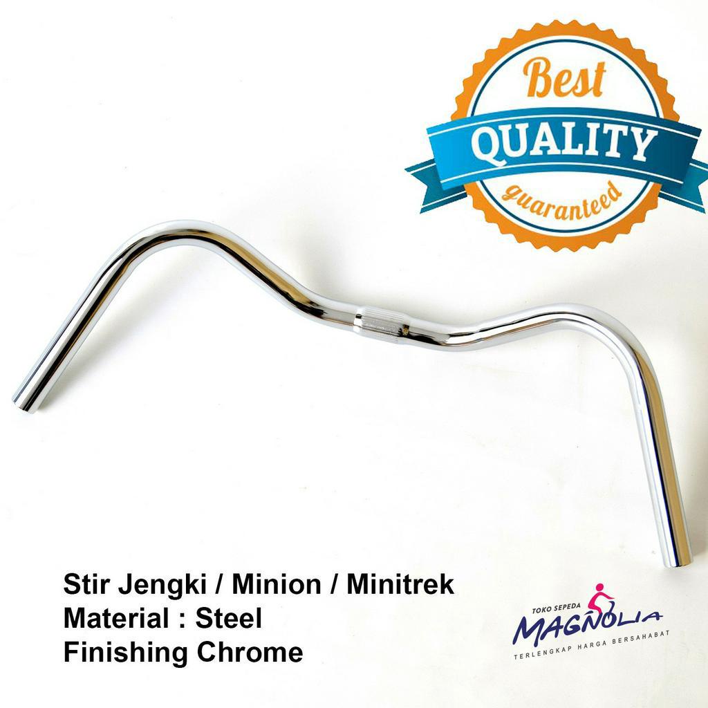 Stang Stir Sepeda Jengki Minitrek Handlebar Sepeda Model Kumis