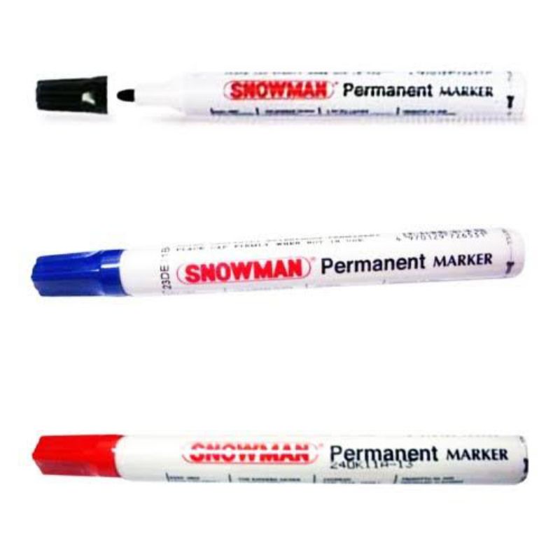 

Spidol Permanent Marker Type AG 12 Merk Snowman