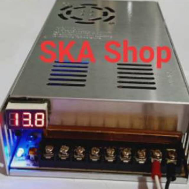 Powersupply Switching 30A w/ Indicators Led Voltage / PS 30A Rig Mini Icom Alinco Yaesu Kenwood Dll