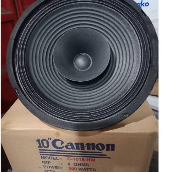 Kirim Langsung CB0 Speaker Cannon 10 inch Speaker Canon 10inch Full Range 300 watt NL Sale'