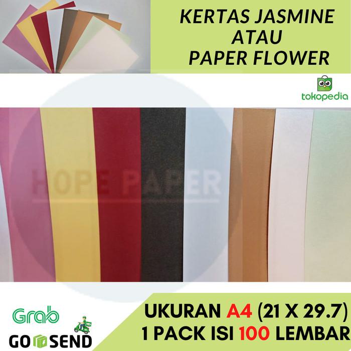 

Kertas Karton Jasmine A4 200Gr - Harga 100 Lembar / Paper Flower