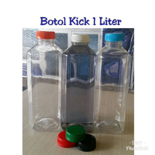 Botol Kick 1000 ml / Botol Kick 1 liter / Botol plastik 1 liter