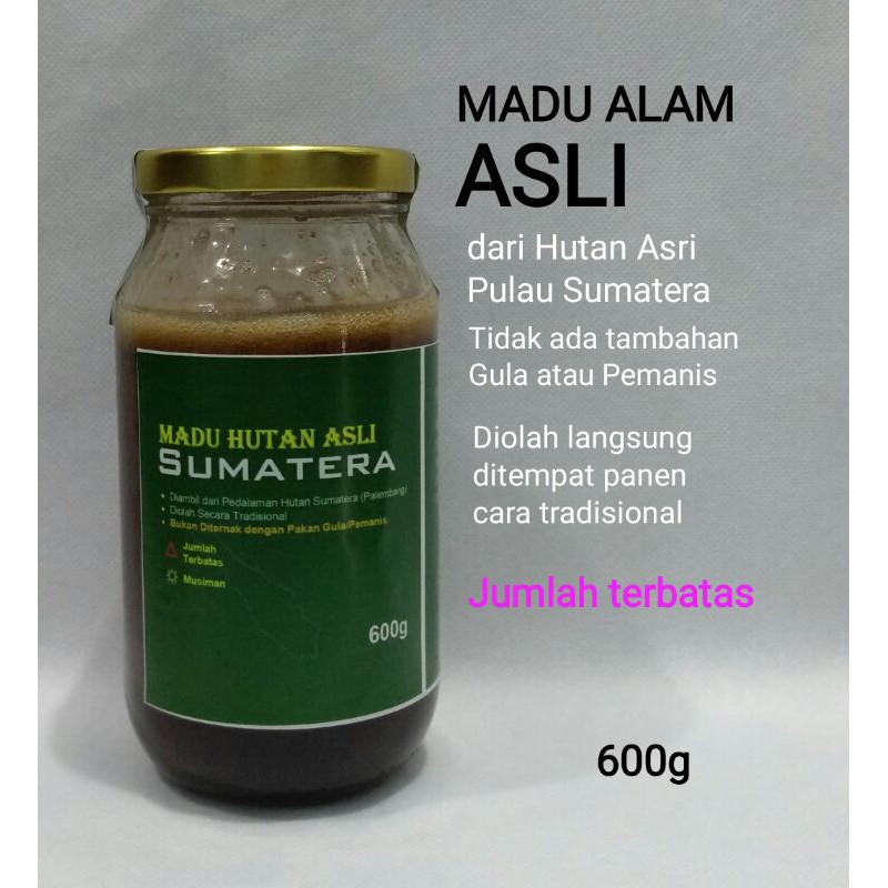 

MADU HUTAN ALAM ASLI Palembang 600g