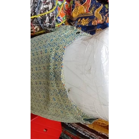 rok songket jadi plus selendang