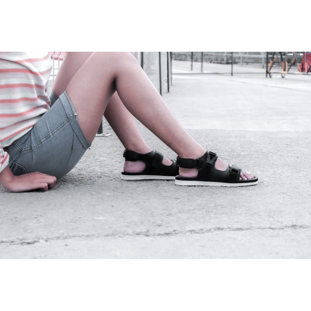 sandal wanita BW ( BLACKWHITE ) volkerfootwear