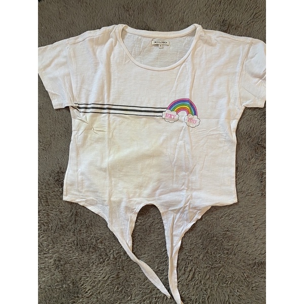 Colorbox Preloved crop tee