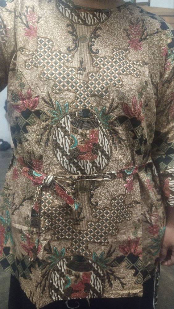 Maura Couple - Sania Ruffle Batik Couple