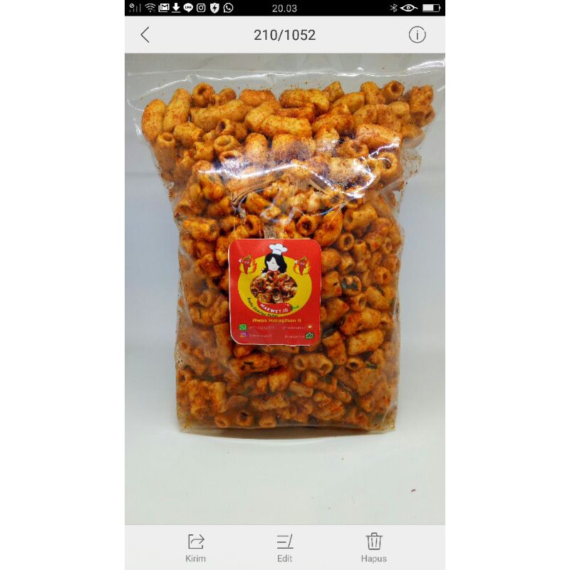 

makaroni bantat 500gr
