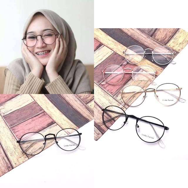 Kacamata korea bulat mini buli