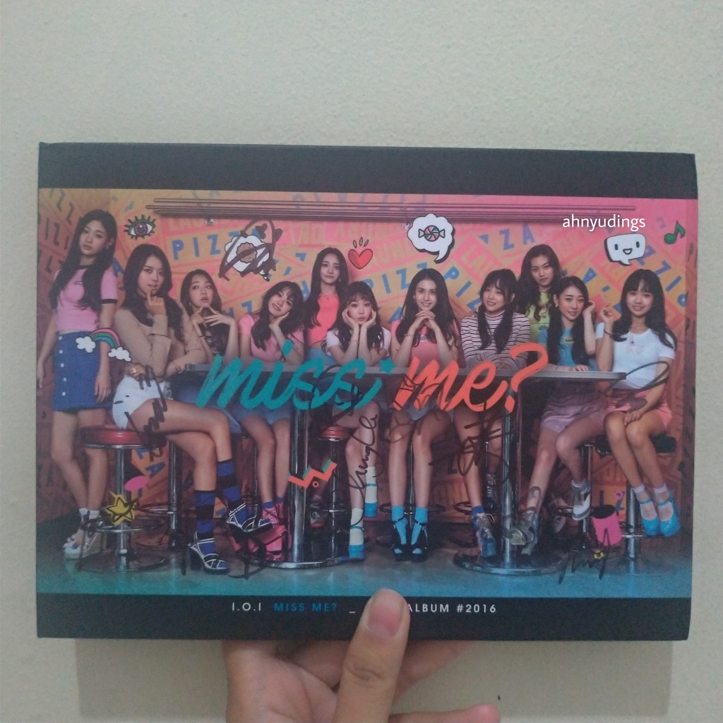 IOI - Miss Me? Album (Signed by all members) with Somi PC