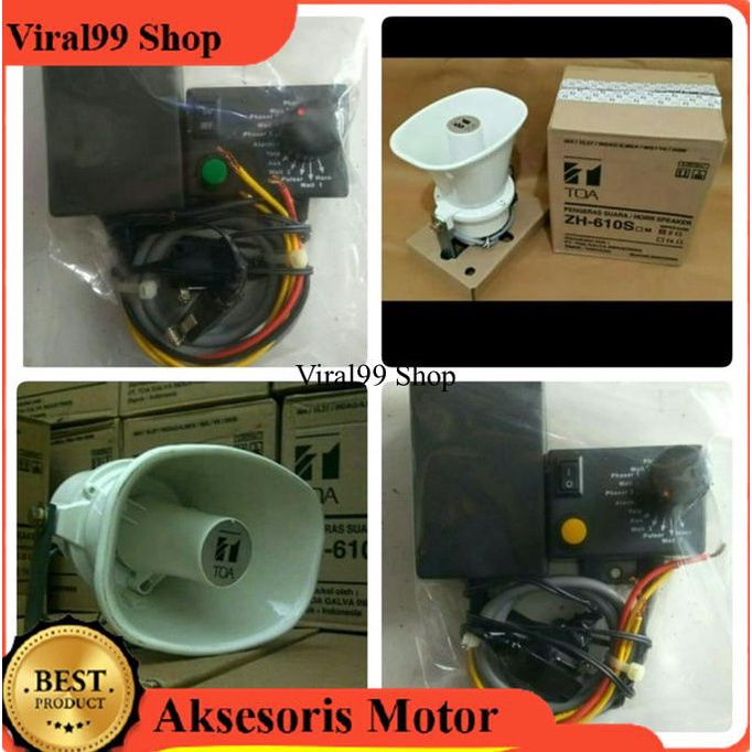 Modul Klakson Toa Motor Paket Modul 12 Suara Double Tone Toa viral99 Ayo Order