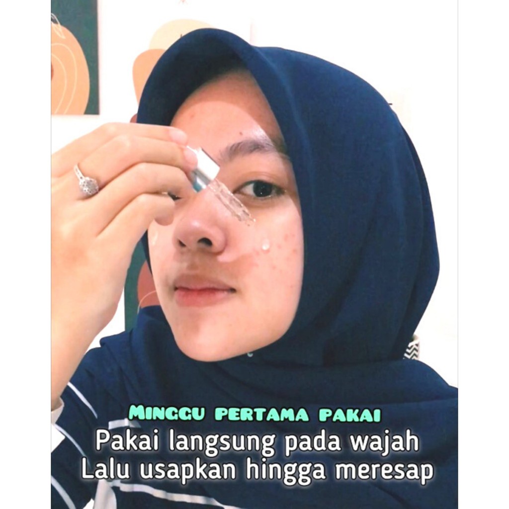 Nature Reaction Crystal Bright Serum 100% Ori BPOM Untuk Flek Hitam, Glowing, Bekas Jerawat, Memutihkan dan Mencerahkan Kulit Wajah Dijamin Aman Tanpa Bahan Kimia Berbahaya