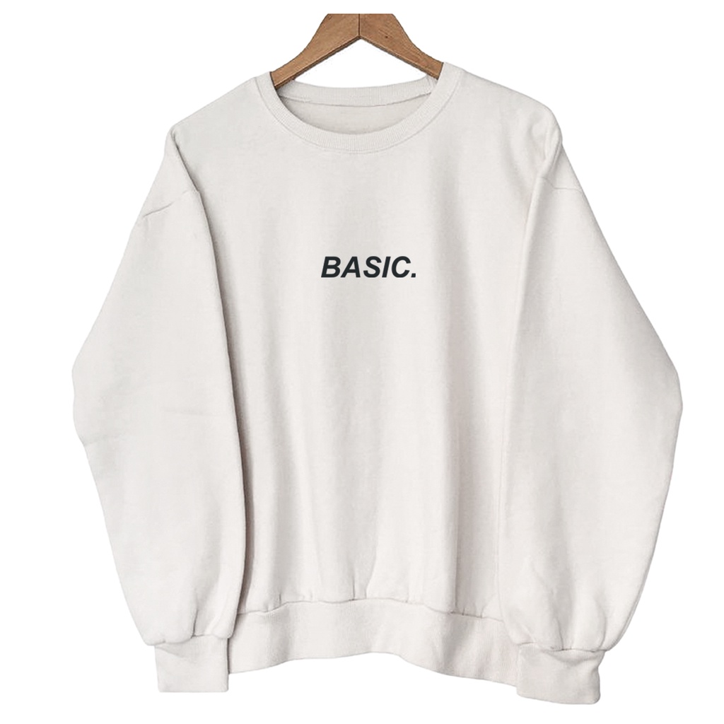SWEATER THRIFT CREWNECK OVERSIZE | SWEATER OVERSIZE | TANGAN BALON | OVERSIZE SWEATER-BAS LD130 P72