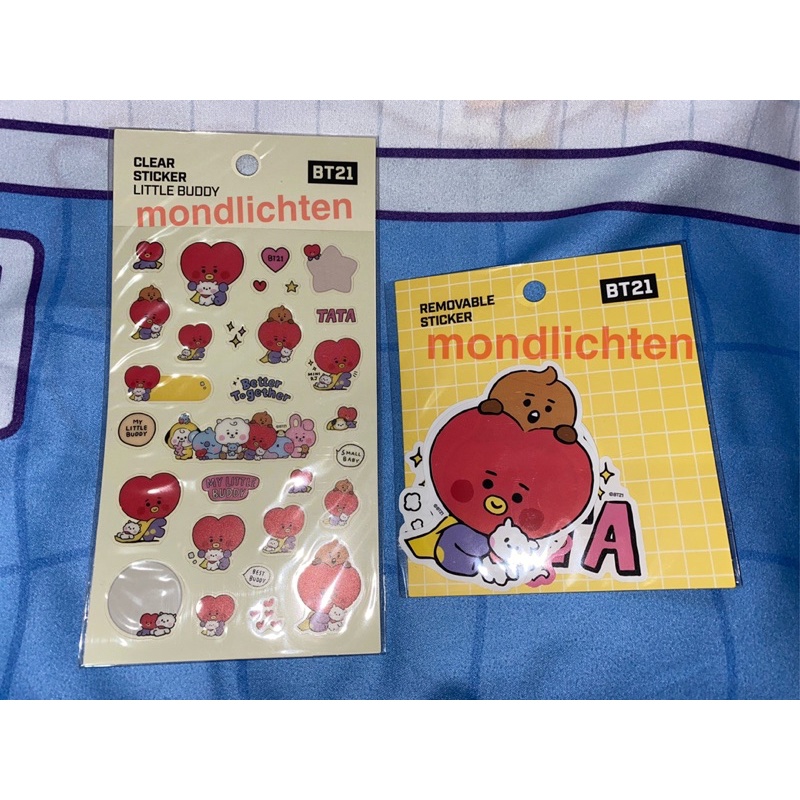 BT21 BABY STICKER MY LITTLE BUDDY TATA