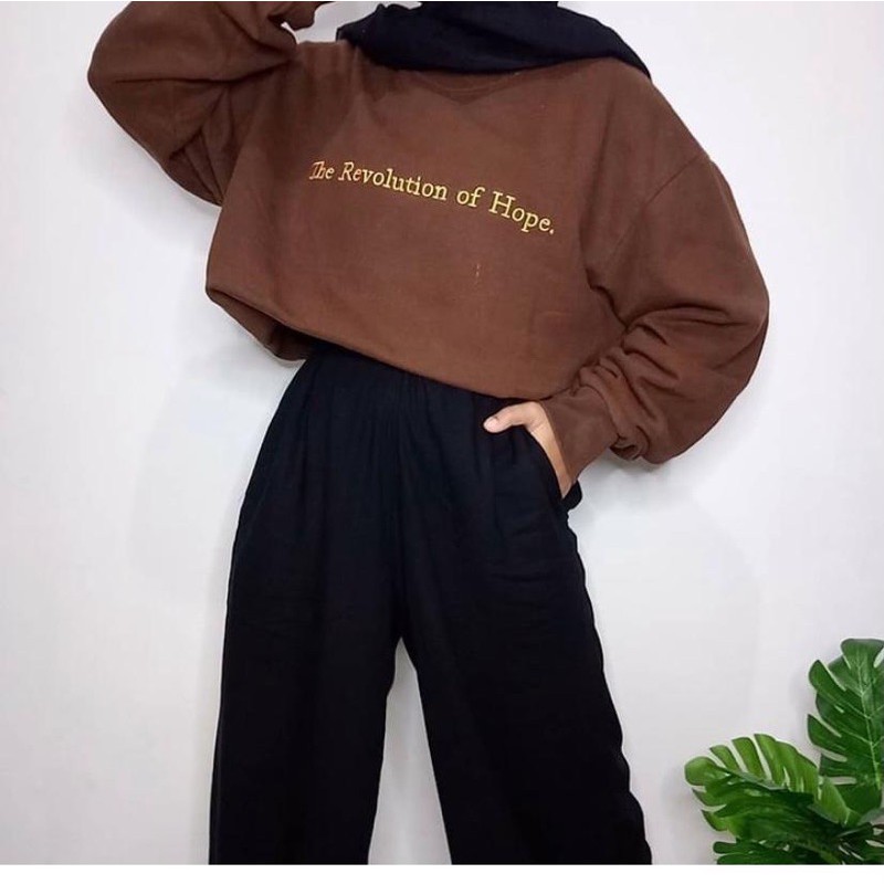  sweater  wanita  sweater  murah THE REVOLUSION OFF HOPE 