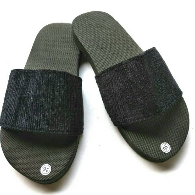 Sandal Selop Bahan Codoray bordir