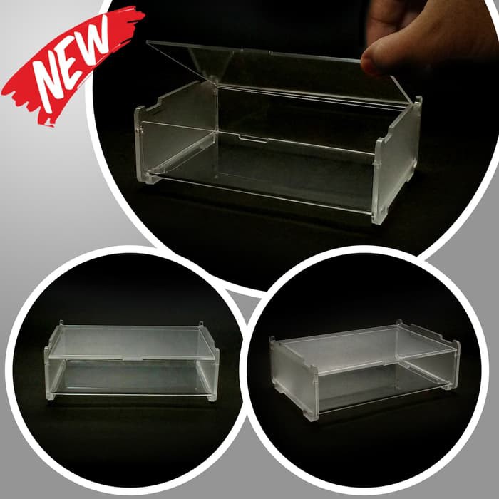 

Kotak Kosmetik Akrilik Kotak Acrylic Multifungsi Single Unit Murah
