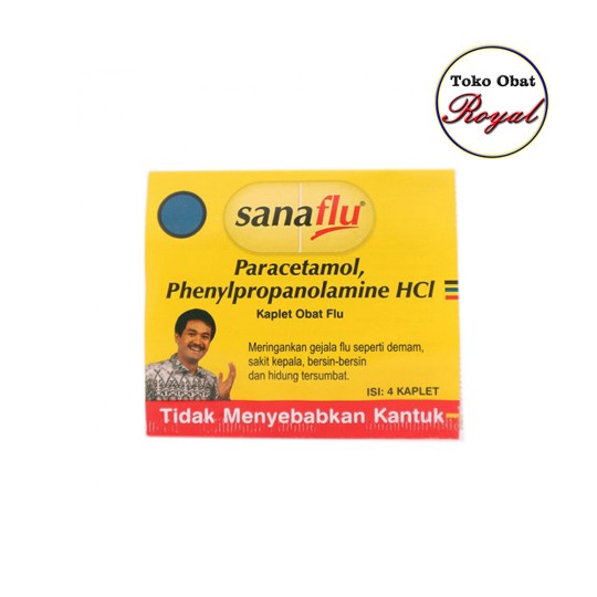 Sanaflu Obat Pilek Flu Bersin
