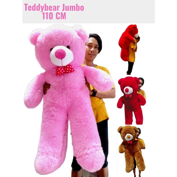 BONEKA BERUANG TEDDYBEAR  BESAR110CM
