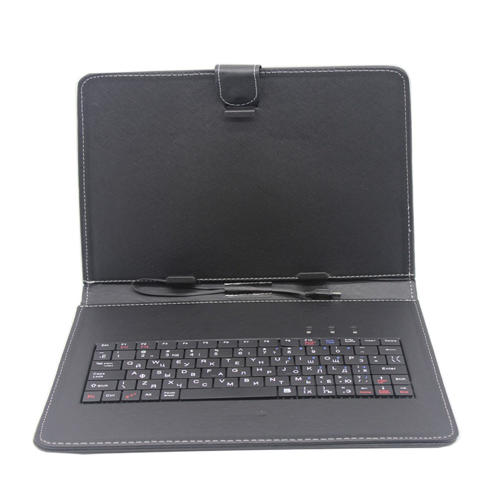 8inch/10,1 inci atau lebih Universal Keyboard Case for Tablet PC Wire Micro Type-C USB Cable