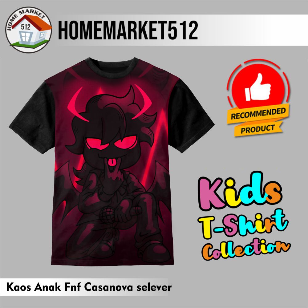 KAOS ANAK FNF CASANOVA SELEVER KAOS ANAK LAKI-LAKI DAN PEREMPUAN