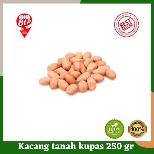 

Kacang Tanah Kupas 250 gr Berkah Lumbung Pangan