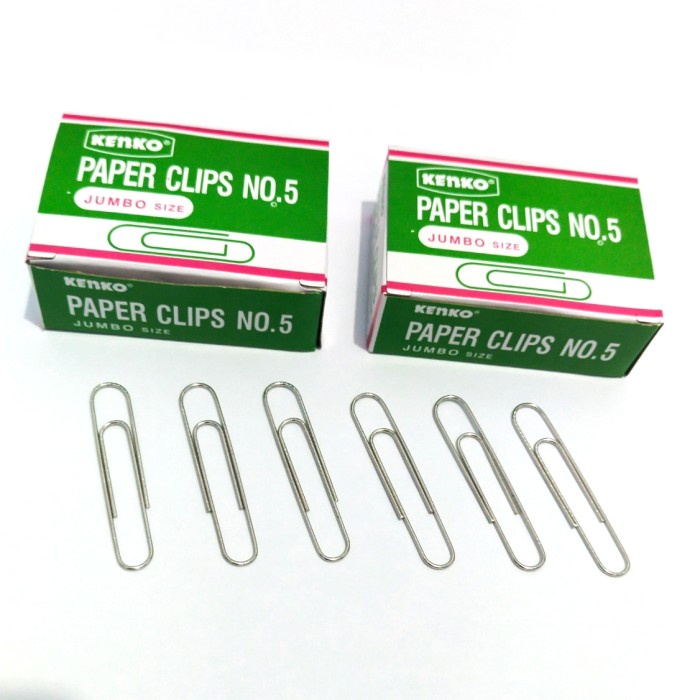 

Paper Clips No 5 KENKO Jumbo