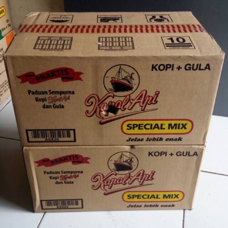 

Kapal Api Special Mix Sachet 25gr per Renceng (10 Sachet)
