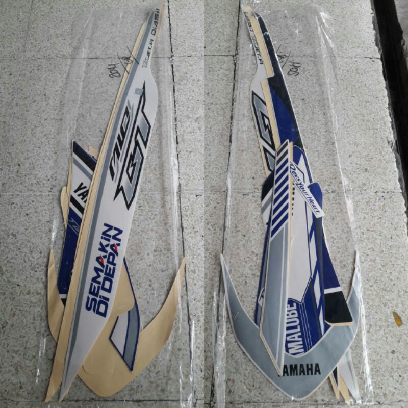 striping/stiker/lis variasi mio gt gp series