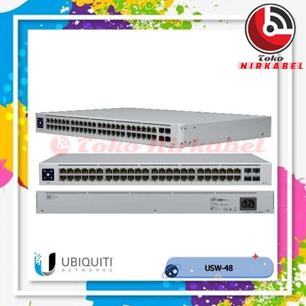 Ubiquiti USW-48 Unifi Switch 48Port Gigabit |48 Port Gigabit with SFP