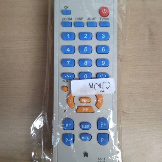 REMOT TV CINA TV TABUNG