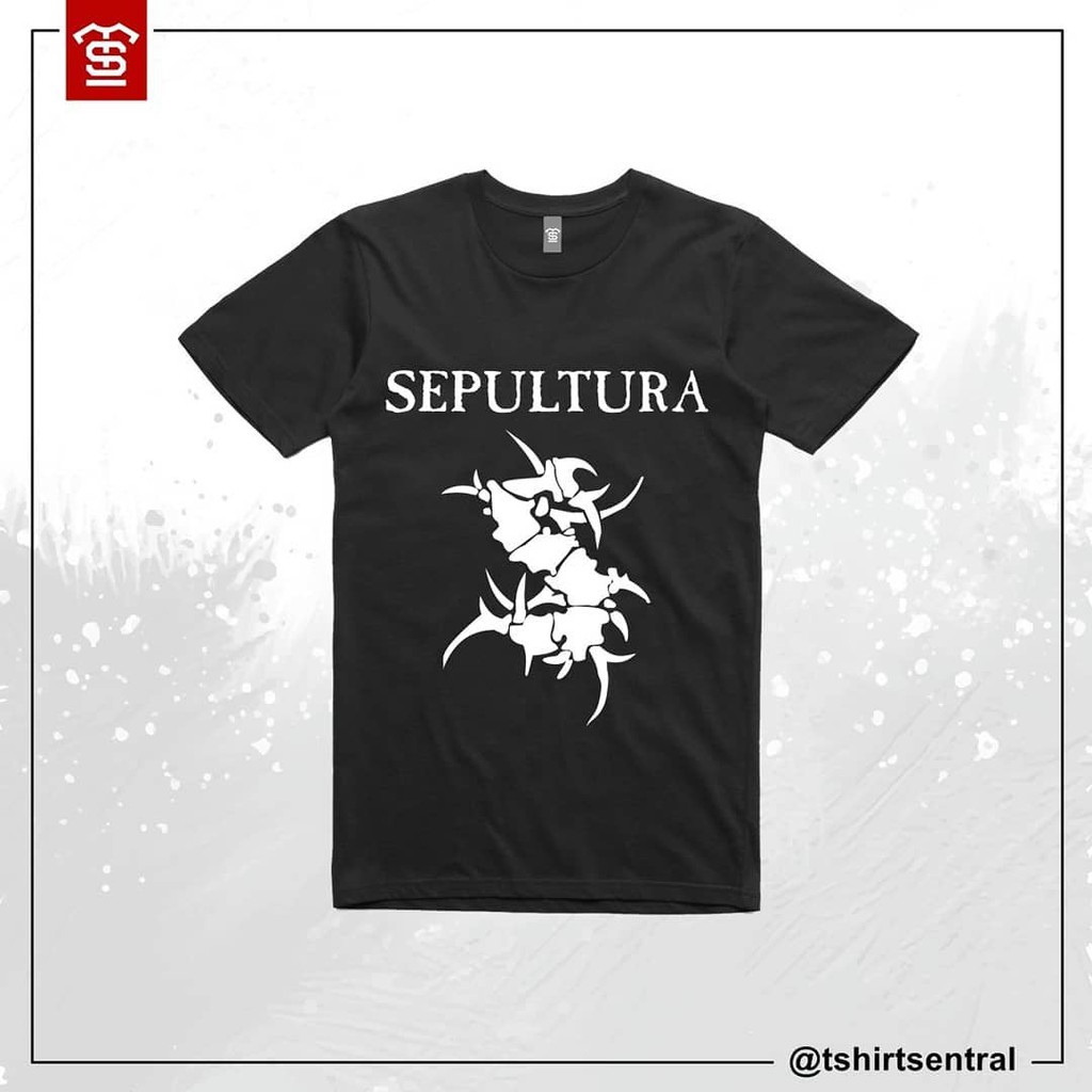 Kaos T Shirt Pria Sepultura
