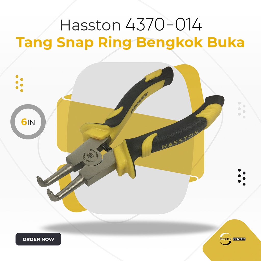 Hasston PROHEX tang snap ring 6&quot; EB 4370-014/ tang snapring / tang sepi