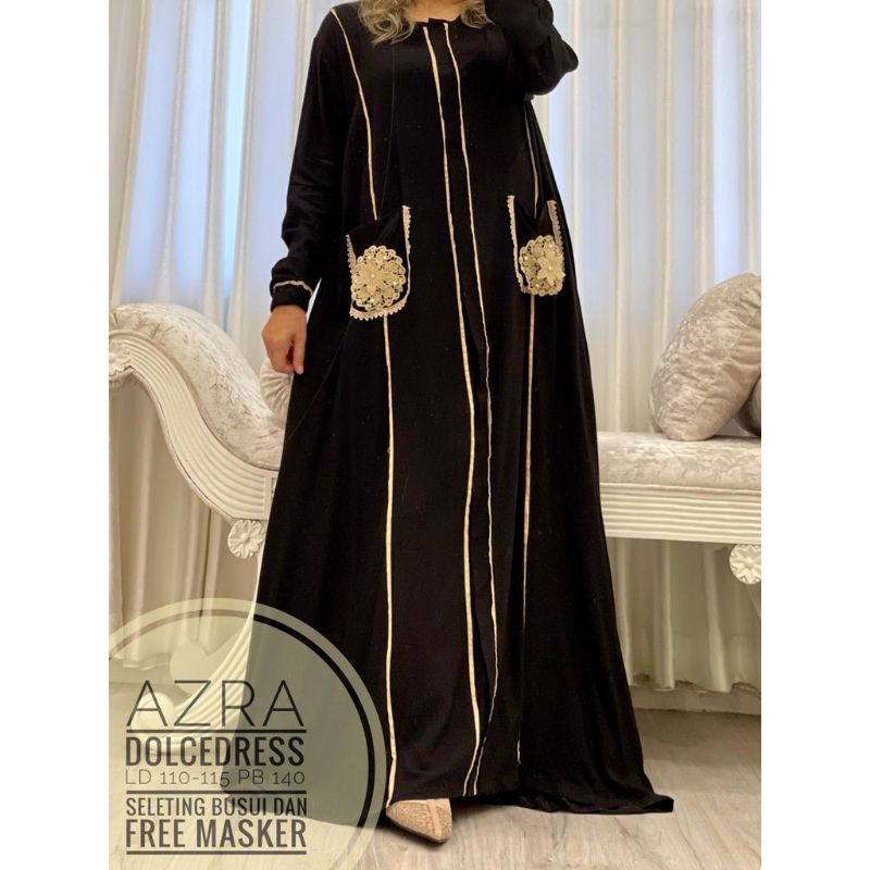 SALFASHOP_⭕️DASTER ARAB AZRA DRESS ORIGINAL BY DOLCE DRESS BUSUI FRIENDLY