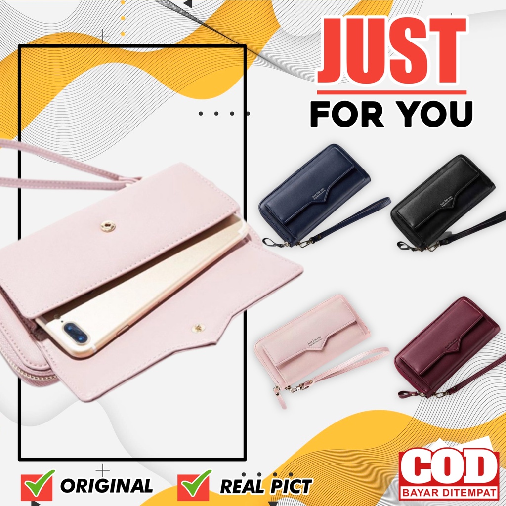 Dompet Lipat Wanita Miniso Import Branded Just For You DP107