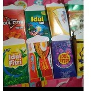 

Amplop lebaran jenis makanan, minuman