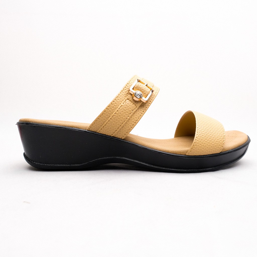 Carvil Sandal Casual Ladies Libra 01 L Black - Hitam 39