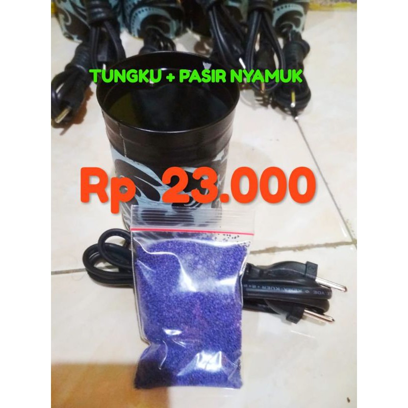 Tungku pasir serbuk nyamuk ajaib
