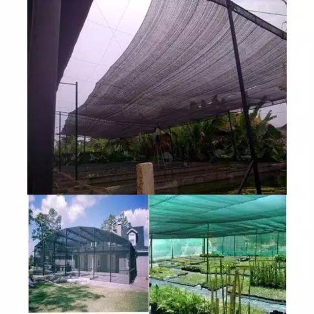 PARANET 75% ( 1 ROLL ) Panjang 100meter * Lebar 3 meter ANTI UV - PENEDUH SHADE NET - PARANET