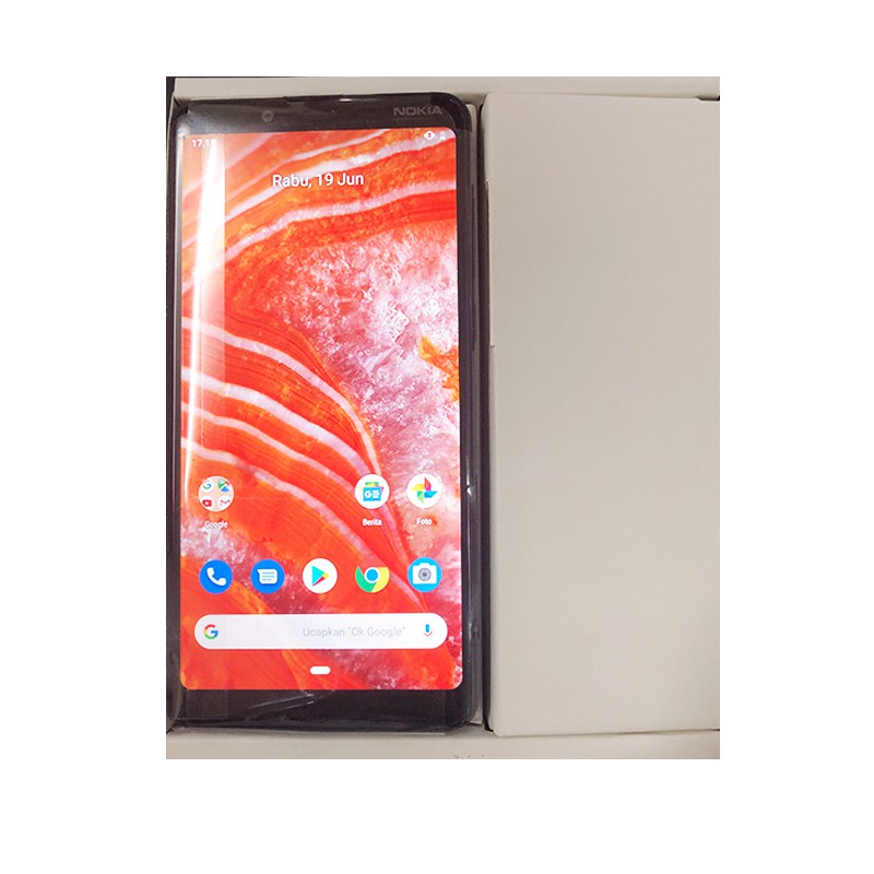 Second Nokia 3.1 Plus 3/32 Black - Mulus Seperti Baru - Masih Garansi Resmi