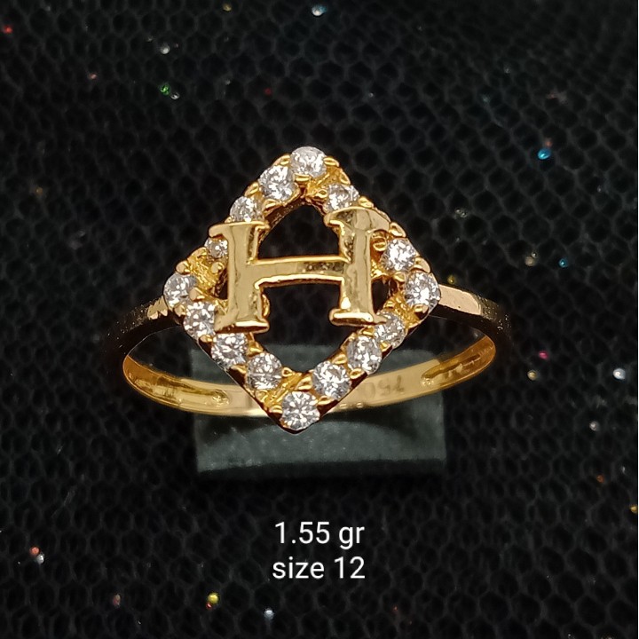 Cincin Emas 17K - 1.55 gr Kadar 750 - 1607