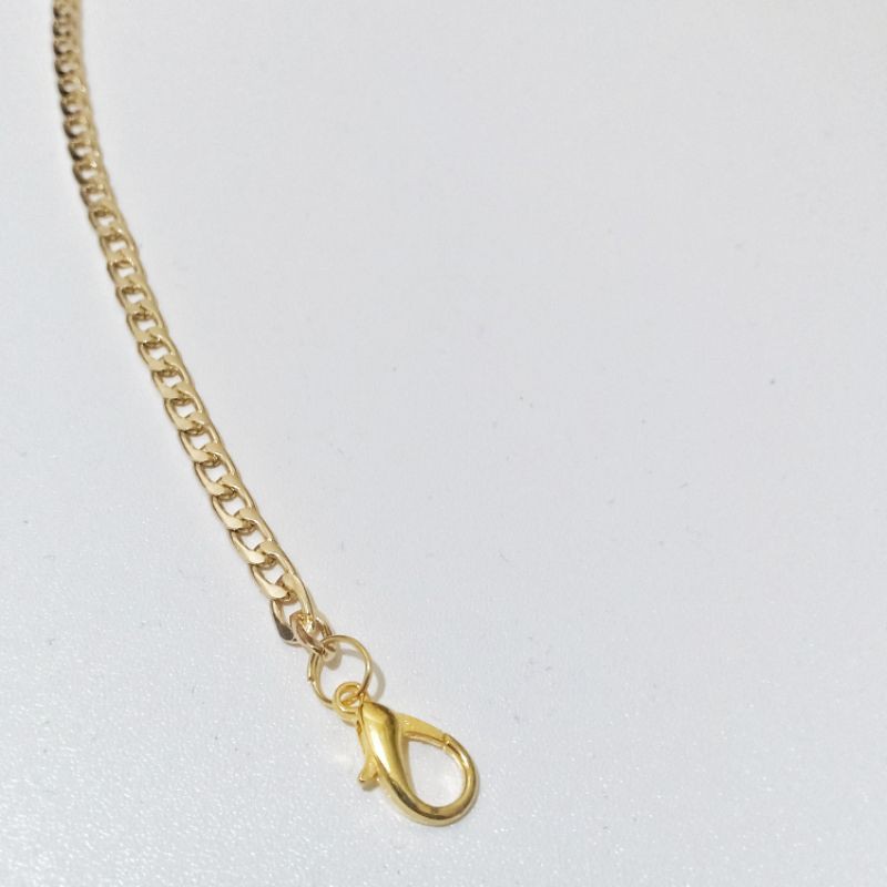 Kalung Gantungan Masker Strap Mask Hanging Golden Chain Series