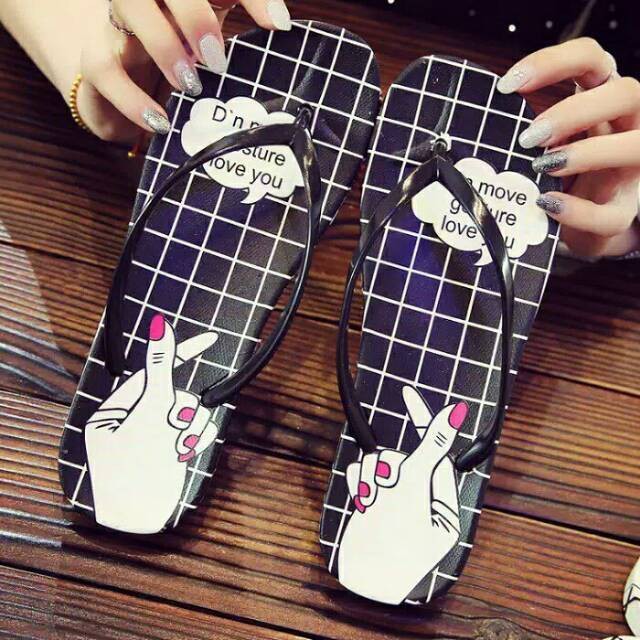 DAYS CLOTH 01 SENDAL JEPIT KOREA SARANGHEO/SENDAL JEPIT WANITA