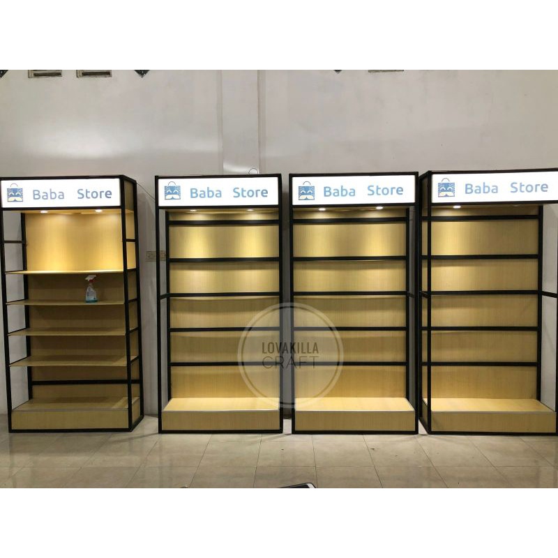 rack display accesories hp/rak display konter