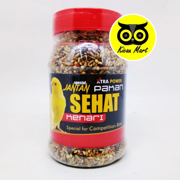 PAKAN MAKANAN BURUNG BIJI MILET SPESIAL JANTAN SEHAT KENARI UNCLE JARWO COMPETITION KEMASAN TOPLES