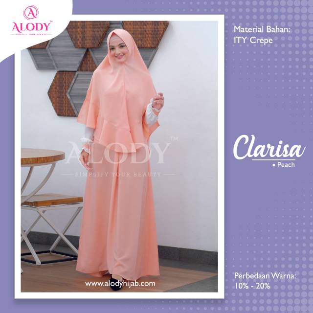 Gamis set Clarisa Alody Hijab